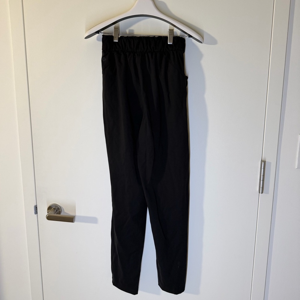 Lululemon Stretch High-Rise Pant 7/8 Length Black Size 2 (XS) NWOT Athleisure - Picture 5 of 6